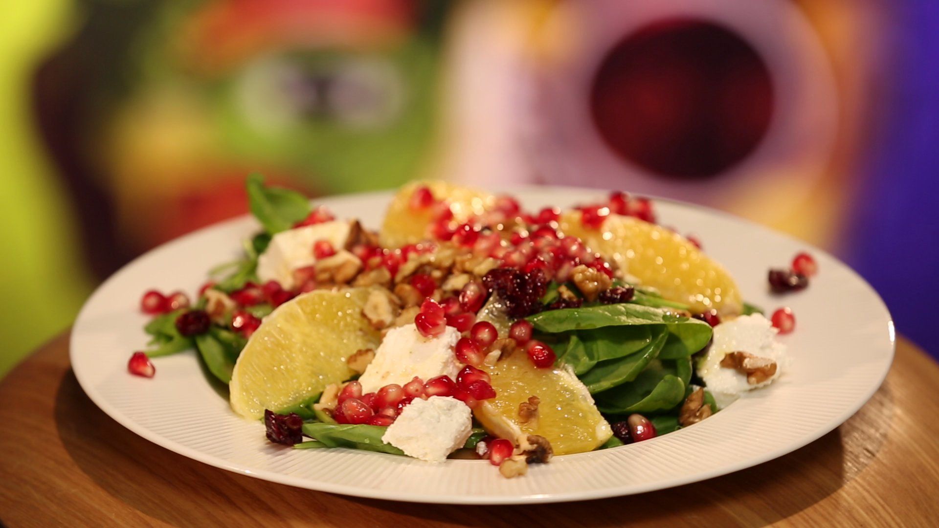 Рецепт недели. Салат с гранатом и апельсином